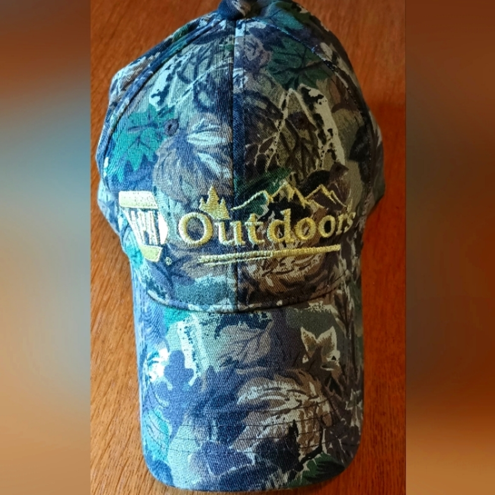 NWT Napa Outdoors Camouflage Hat Adjustable One Size Curved Brim Hunter Fishing
